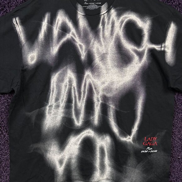 Lady Gaga Vanish The Mayhem Ball Tour Synth-Pop T-Shirt XXL - Picture 2 of 4